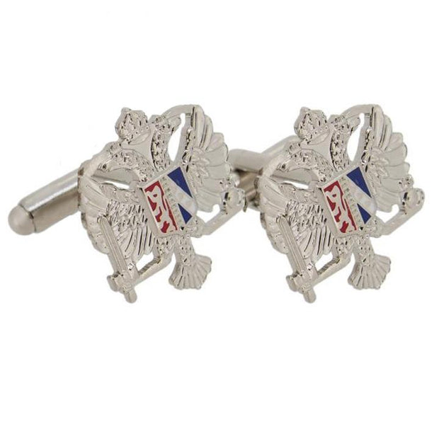 Queen's Dragoon Guards Cufflinks Cufflinks, T-bar The Regimental Shop   