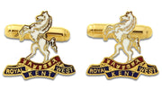 Queen's Own Royal West Kent Regiment Cufflinks Cufflinks, T-bar The Regimental Shop Gold/White/Red/Blue one size fits all 
