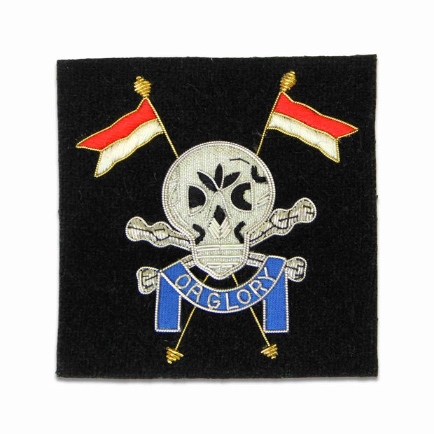 Queen's Royal Lancers Blazer Badge Blazer badge The Regimental Shop Black/Silver/Red/Blue/White One size fits all 