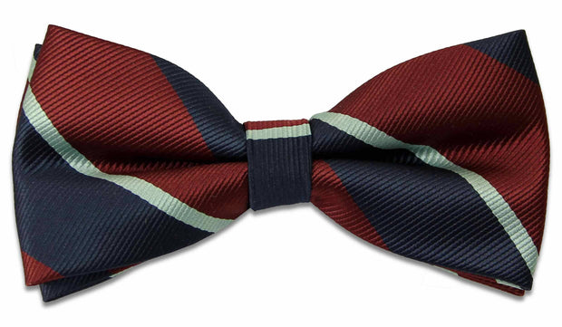 Royal Air Force (RAF) Polyester (Pretied) Bow Tie Bowtie, Polyester The Regimental Shop Maroon/Blue one size fits all 