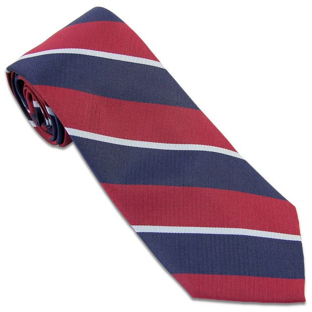 Royal Air Force (RAF) Tie (Polyester) Tie, Polyester The Regimental Shop Maroon/Blue one size fits all 