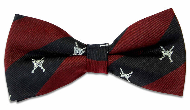 RAF Regiment Crest Silk (Pretied) Bow Tie Bowtie, Silk The Regimental Shop Blue/Maroon one size fits all 