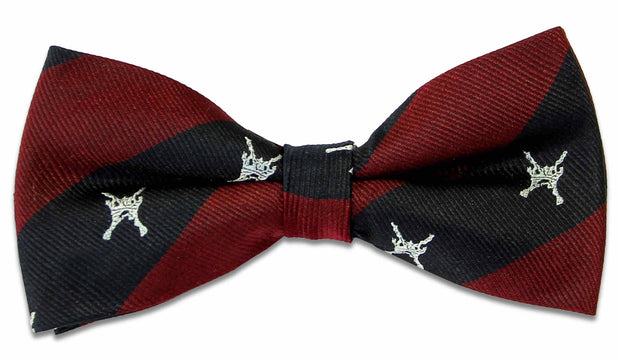 RAF Regiment Crest Silk (Pretied) Bow Tie - regimentalshop.com