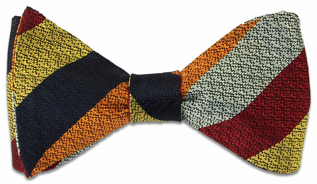RAF Regiment Officers' Club Silk Non Crease (Self Tie) Bow Tie - regimentalshop.com