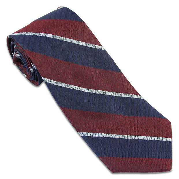 Royal Air Force (RAF) Tie (Silk Non Crease) Tie, Silk Non Crease The Regimental Shop Maroon/Blue one size fits all 