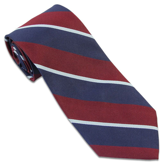 Royal Air Force (RAF) Tie (Silk) Tie, Silk, Woven The Regimental Shop Maroon/Blue one size fits all 