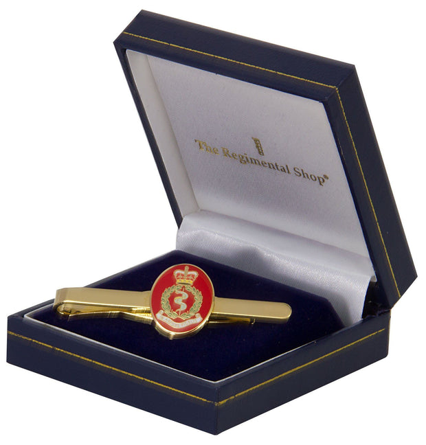 Royal Army Medical Corps (RAMC) Gilt Enamel Tie Clip Tie Clip, Gilt Enamel The Regimental Shop   