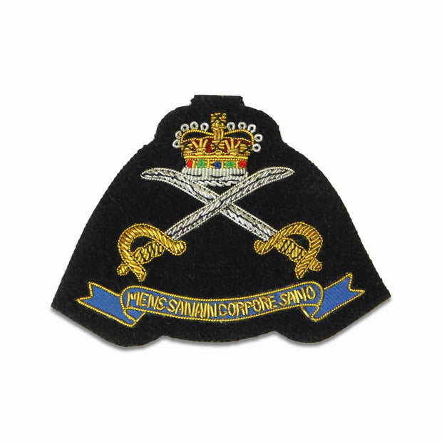 Royal Army Physical Training Corps Blazer Badge (Swords) Blazer badge The Regimental Shop Black/Silver/Gold/Blue One size fits all 