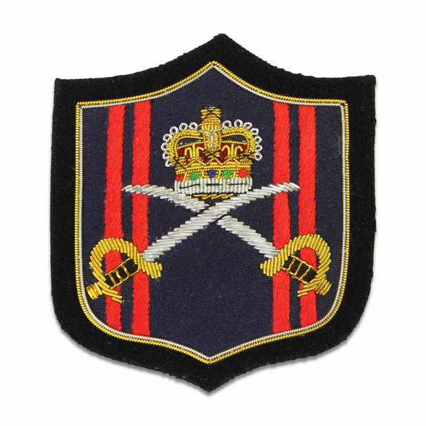 Royal Army Physical Training Corps Blazer Badge (Shield) Blazer badge The Regimental Shop Black/Red/Silver/Gold One size fits all 