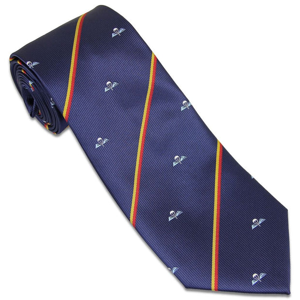 REME Airborne (Para) Tie (Polyester) Tie, Polyester The Regimental Shop Blue/Red/Yellow one size fits all 