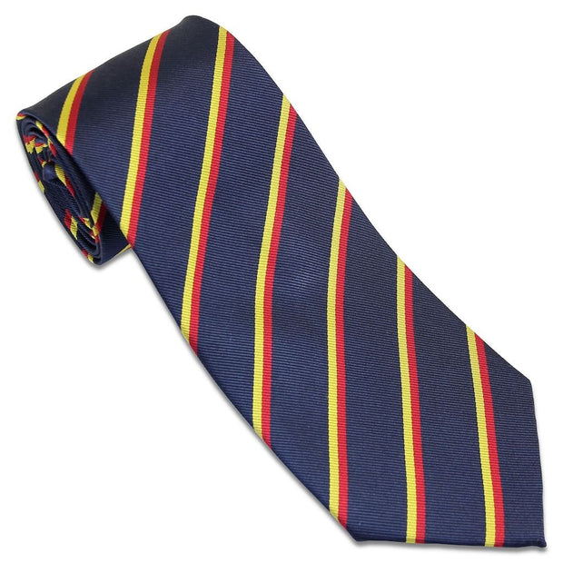 REME Tie (Silk) Tie, Silk, Woven The Regimental Shop Blue/Red/Yellow one size fits all 
