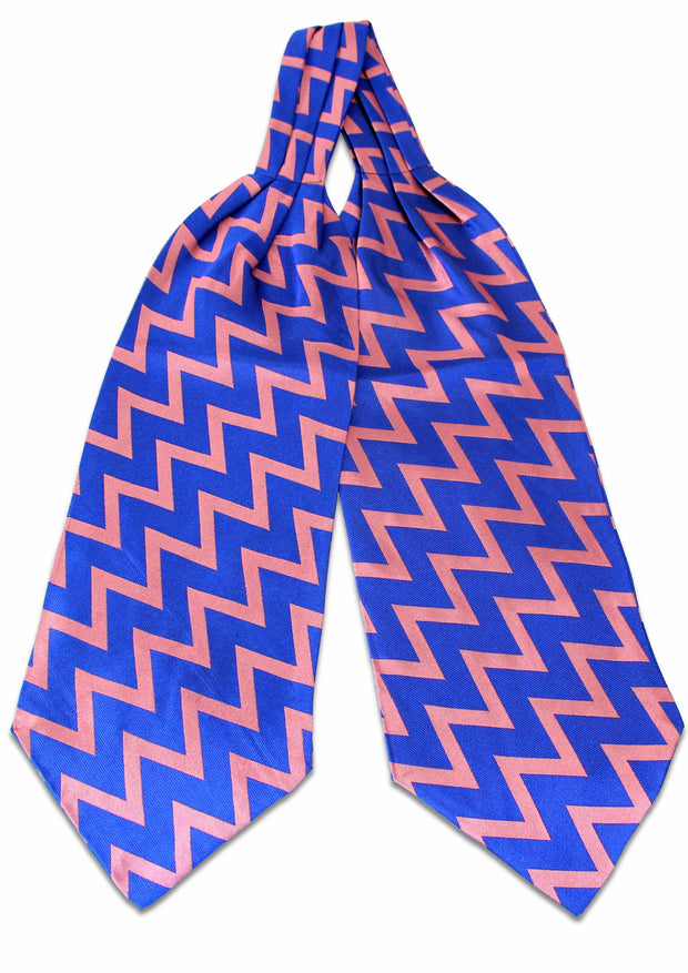 Royal Horse Artillery "Livers In" Silk Cravat - regimentalshop.com