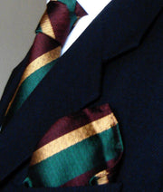 Royal Dragoon Guards Silk Non Crease Pocket Square Pocket Square The Regimental Shop   