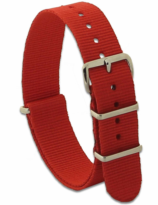 Red G10 Watch Strap Watch Strap, G10 The Regimental Shop Red one size fits all 