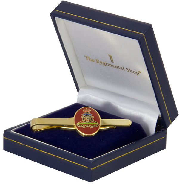 Royal Artillery Gilt Enamel Tie Clip Tie Clip, Gilt Enamel The Regimental Shop   