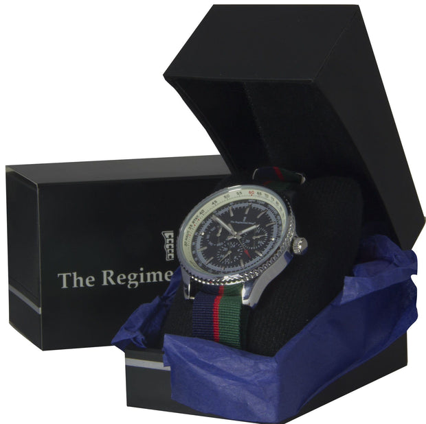 Royal Welsh Military Multi Dial Watch Multi Dial The Regimental Shop   