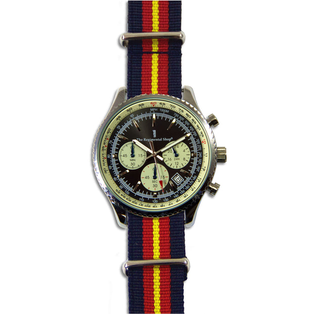 Royal Anglian Regiment Chronograph Watch - regimentalshop.com