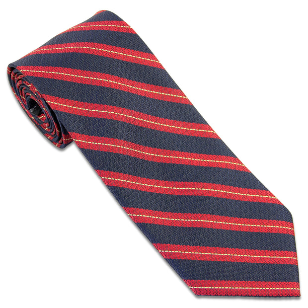 Royal Anglian Regiment Tie (Polyester Non Crease) Tie, Polyester The Regimental Shop Blue/Red/Yellow one size fits all 