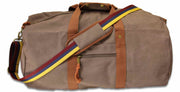 Royal Army Medical Corps (RAMC) Canvas Holdall Bag Holdall Bag The Regimental Shop Vintage Brown  