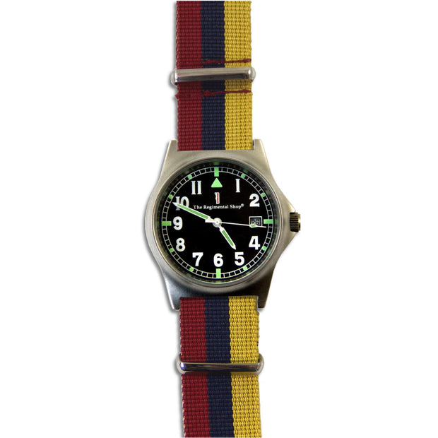 Royal Army Medical Corps (RAMC) G10 Military Watch G10 Watch The Regimental Shop Maroon/Blue/Yellow one size fits all 