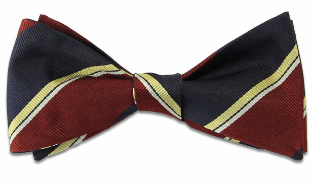 Royal Army Pay Corps Silk (Self Tie) Bow Tie Bowtie, Silk The Regimental Shop Blue/Maroon/Yellow/White one size fits all 