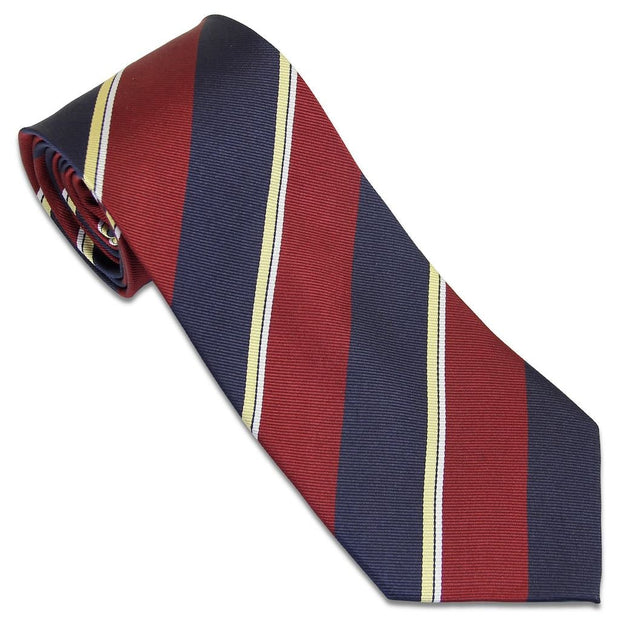 Royal Army Pay Corps Tie (Silk) Tie, Silk, Woven The Regimental Shop Blue/Maroon/Yellow/White one size fits all 