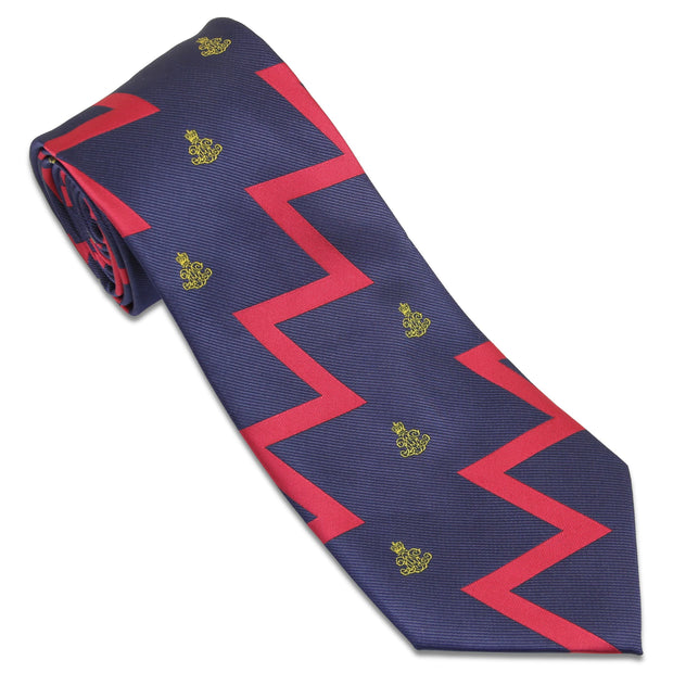 Royal Artillery Association Tie (Polyester) Tie, Polyester The Regimental Shop Blue/Red/Gold one size fits all 