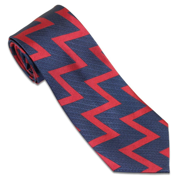 Royal Artillery Tie (Silk Non Crease) Tie, Silk Non Crease The Regimental Shop One size fits all Blue/Red 