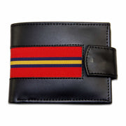 Royal Artillery (stable belt) Leather Wallet Wallet The Regimental Shop Black/Red/Yellow/Blue one size fits all 