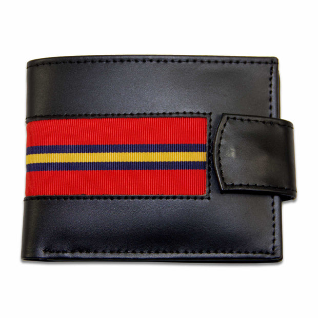 Royal Artillery (stable belt) Leather Wallet Wallet The Regimental Shop Black/Red/Yellow/Blue one size fits all 