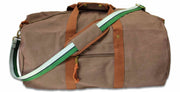 Royal Corps of Signals Canvas Holdall Bag Holdall Bag The Regimental Shop Vintage Brown  