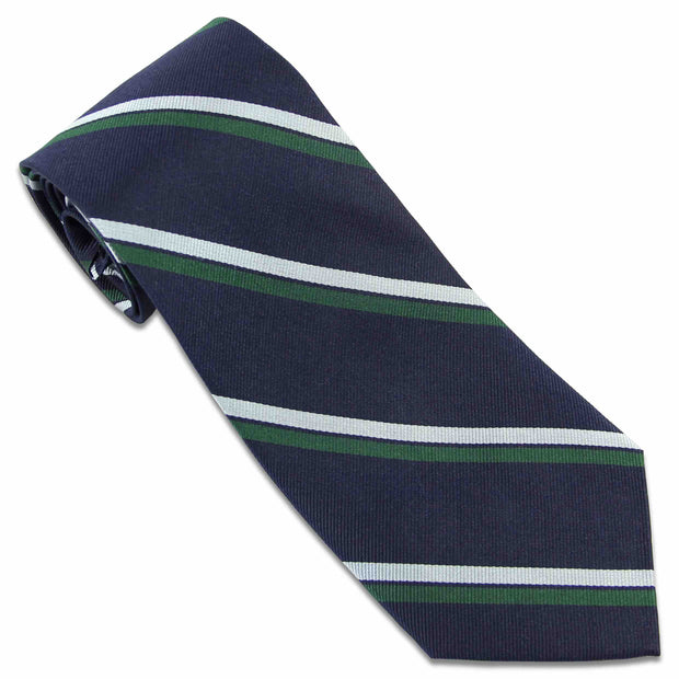 Royal Corps of Signals Tie (Silk) Tie, Silk, Woven The Regimental Shop Blue/Green/Silver one size fits all 
