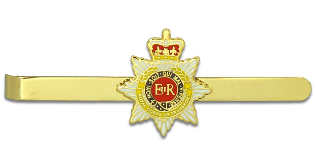 Royal Corps of Transport Tie Clip/Slide Tie Clip, Metal The Regimental Shop Gold/White/Red one size fits all 