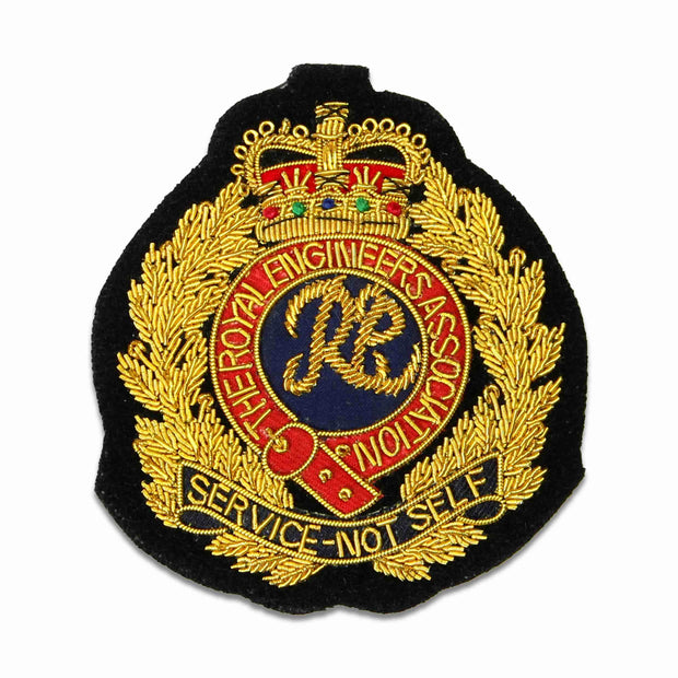 Royal Engineers Association Blazer Badge Blazer badge The Regimental Shop Black/Gold/Red One size fits all 