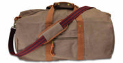Royal Engineers (The Sappers) Canvas Holdall Bag Holdall Bag The Regimental Shop Vintage Brown  