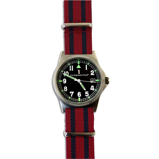 Royal Engineers G10 Military Watch G10 Watch The Regimental Shop Black/Maroon/Blue one size fits all 
