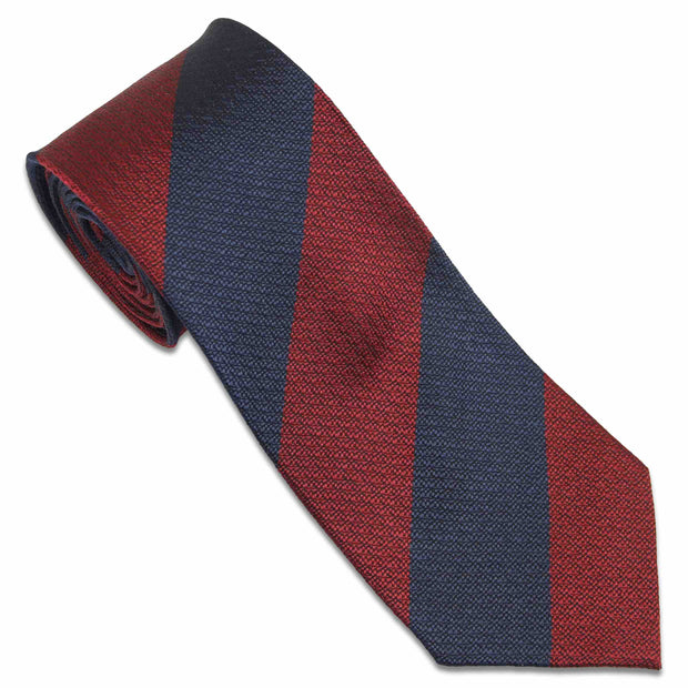 Royal Fusiliers (City of London) Tie (Silk Non Crease) Tie, Silk Non Crease The Regimental Shop Maroon/Navy one size fits all 