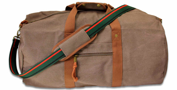 Royal Green Jackets Canvas Holdall Bag - regimentalshop.com