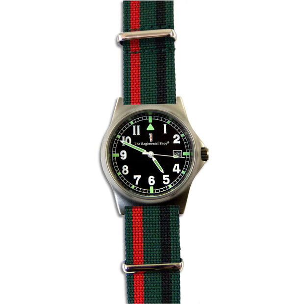 Royal Green Jackets G10 Military Watch G10 Watch The Regimental Shop Green/Red/Black one size fits all 