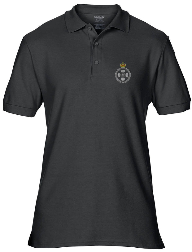 Royal Green Jackets Regimental Polo Shirt Clothing - Polo Shirt The Regimental Shop 36" (S) Black 