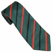 Royal Green Jackets Tie (Polyester) Tie, Polyester The Regimental Shop Green/Black/Red one size fits all 