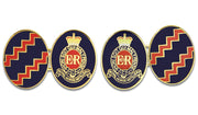 Royal Horse Artillery Cufflinks Cufflinks, Gilt Enamel The Regimental Shop Blue/Red/Gold one size fits all 
