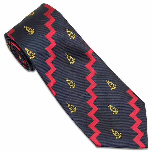 Royal Horse Artillery Tie (Silk) Tie, Silk, Woven The Regimental Shop Blue/Red/Gold one size fits all 