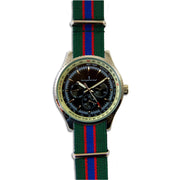 Royal Irish Regiment Military Multi Dial Watch Multi Dial The Regimental Shop Green/Blue/Red one size fits all 