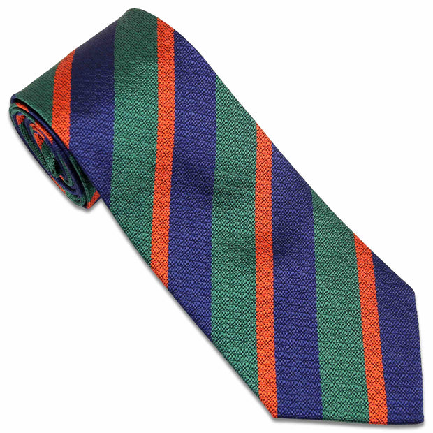 Royal Irish Regiment Tie (Silk Non Crease) Tie, Silk Non Crease The Regimental Shop Green/Blue/Red one size fits all 