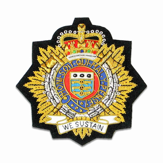 Royal Logistic Corps (RLC) Blazer Badge Blazer badge The Regimental Shop Black/Gold/Red/Blue One size fits all 