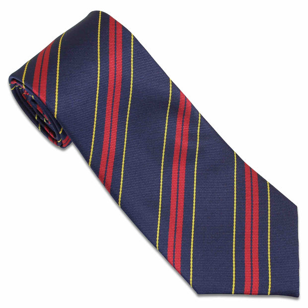 Royal Logistic Corps (RLC) Tie (Polyester) Tie, Polyester The Regimental Shop Blue/Red/Yellow one size fits all 