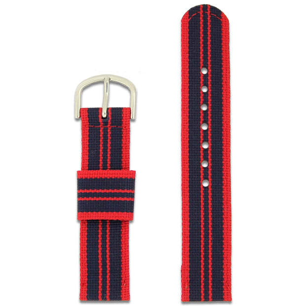 Royal Military Police Two Piece Watch Strap Two Piece Watch Strap The Regimental Shop Red/Blue one size fits all 