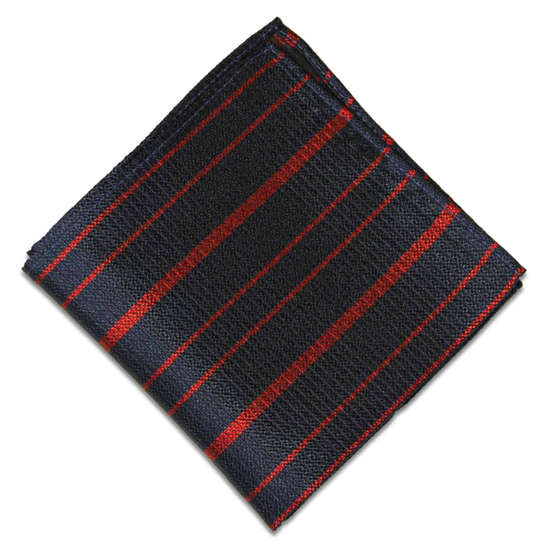 Royal Military Police Silk Non Crease Pocket Square Pocket Square The Regimental Shop Blue/Red one size fits all 