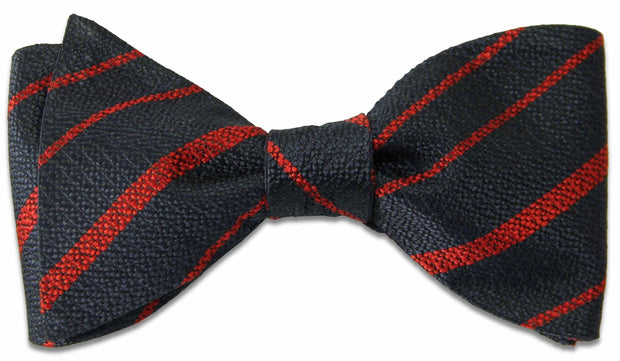 Royal Military Police Silk Non Crease Self Tie Bow Tie Bowtie, Silk The Regimental Shop Blue/Red one size fits all 